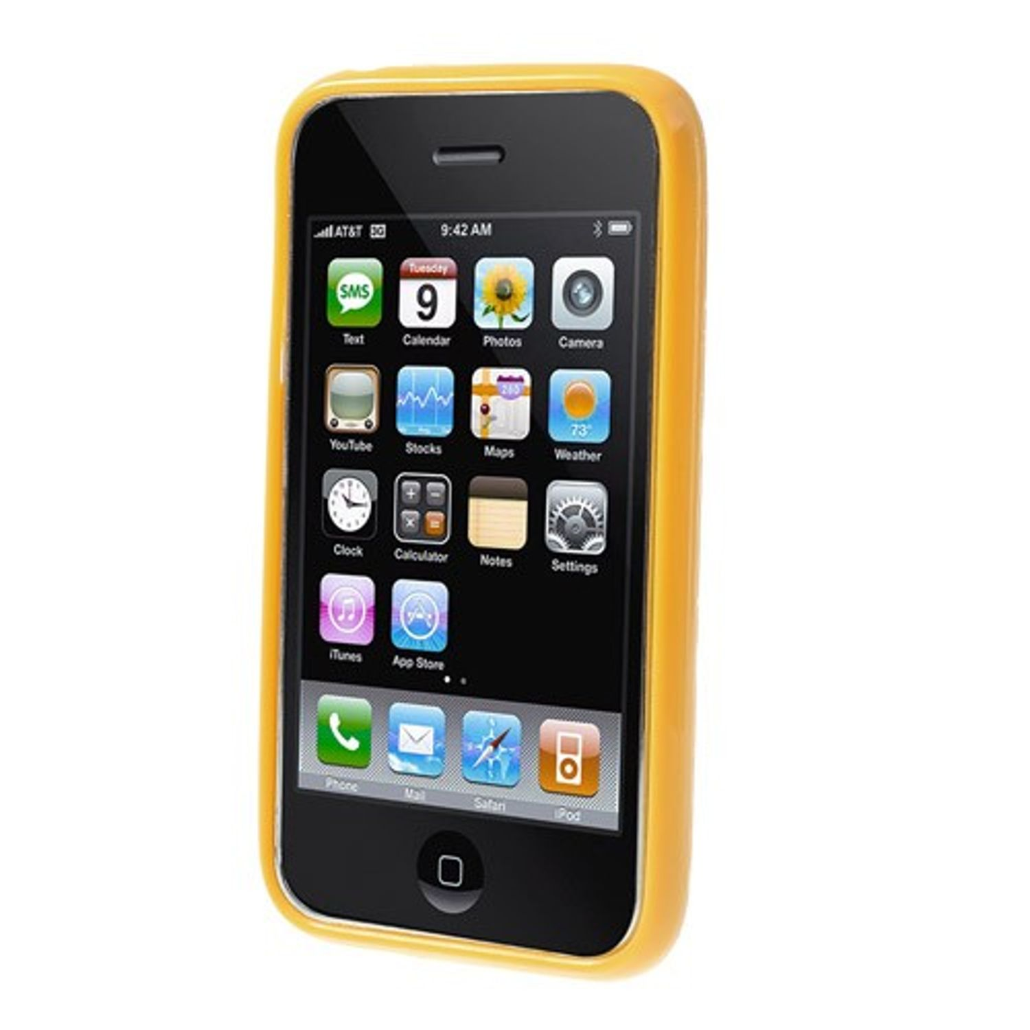 KÖNIG DESIGN iPhone Backcover, 3G 3GS, 3 Orange Handyhülle, Apple, / /