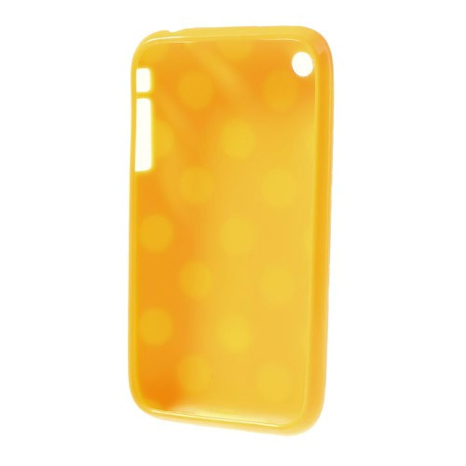 KÖNIG iPhone 3 Handyhülle, Apple, / 3G / Orange DESIGN 3GS, Backcover,