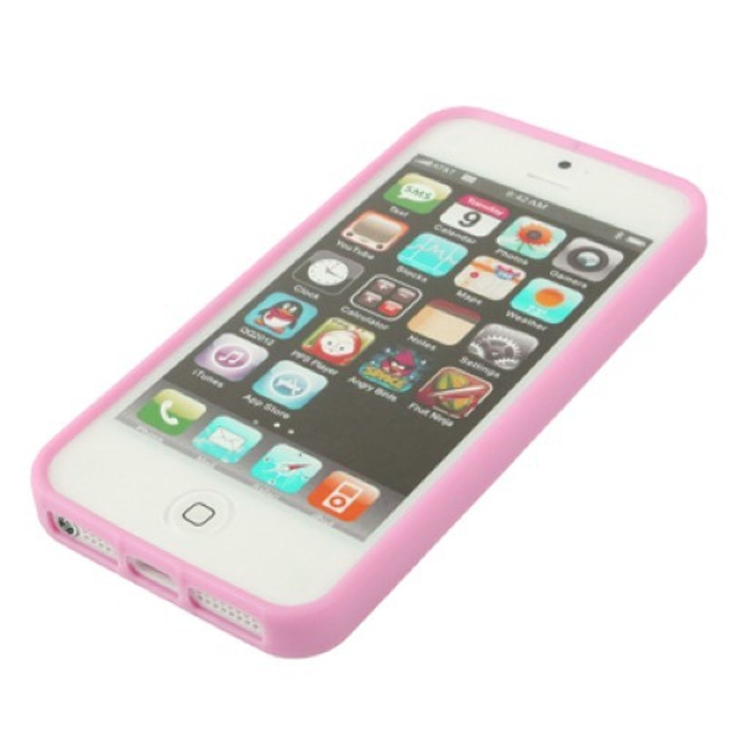KÖNIG DESIGN Handyhülle, 5 SE, Rosa iPhone 5s Apple, / Backcover, 