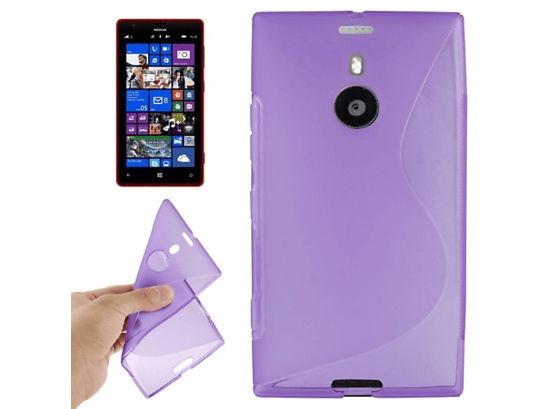KÖNIG DESIGN Handyhülle, Backcover, Nokia, Lumia 1520, Violett