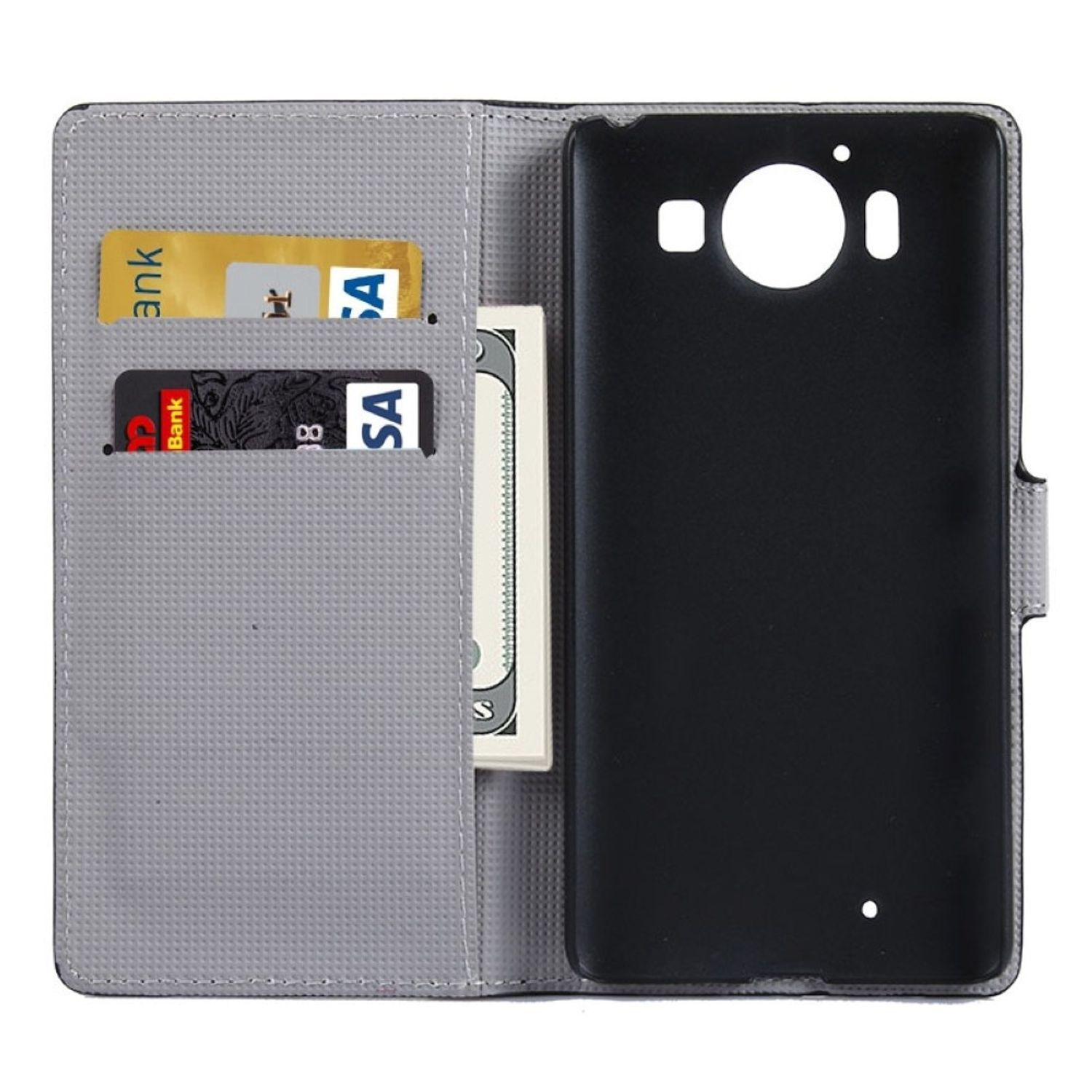 KÖNIG 950, Handyhülle, Lumia Backcover, Microsoft, DESIGN Mehrfarbig