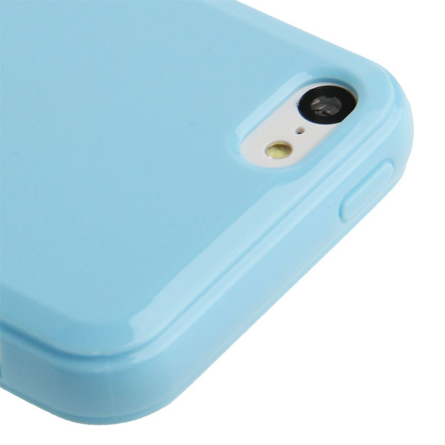 5c, Backcover, Handyhülle, KÖNIG Blau DESIGN Apple, iPhone