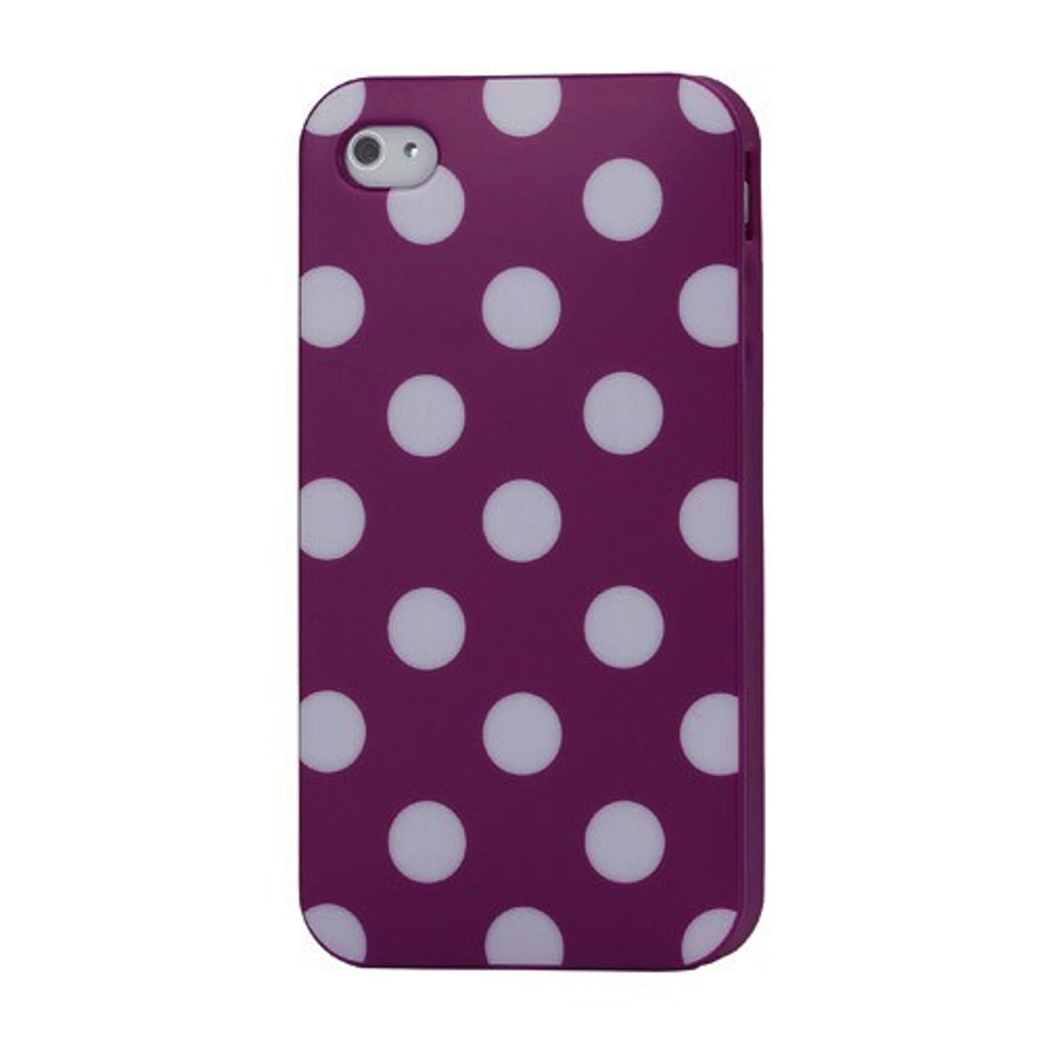 4s, Handyhülle, Backcover, iPhone DESIGN 4 KÖNIG Violett Apple, /