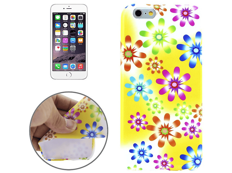KÖNIG DESIGN / Handyhülle, 6s, Mehrfarbig Apple, Backcover, 6 iPhone