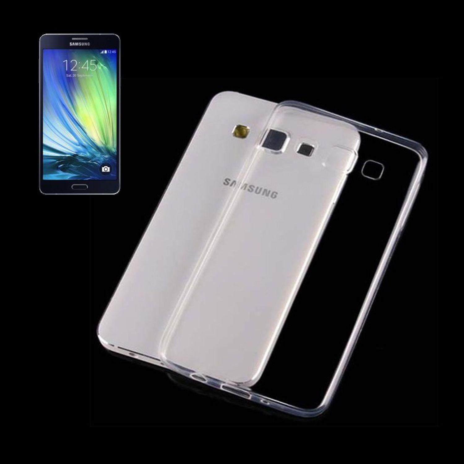 KÖNIG DESIGN Handyhülle, Backcover, (2015), Galaxy A7 Transparent Samsung
