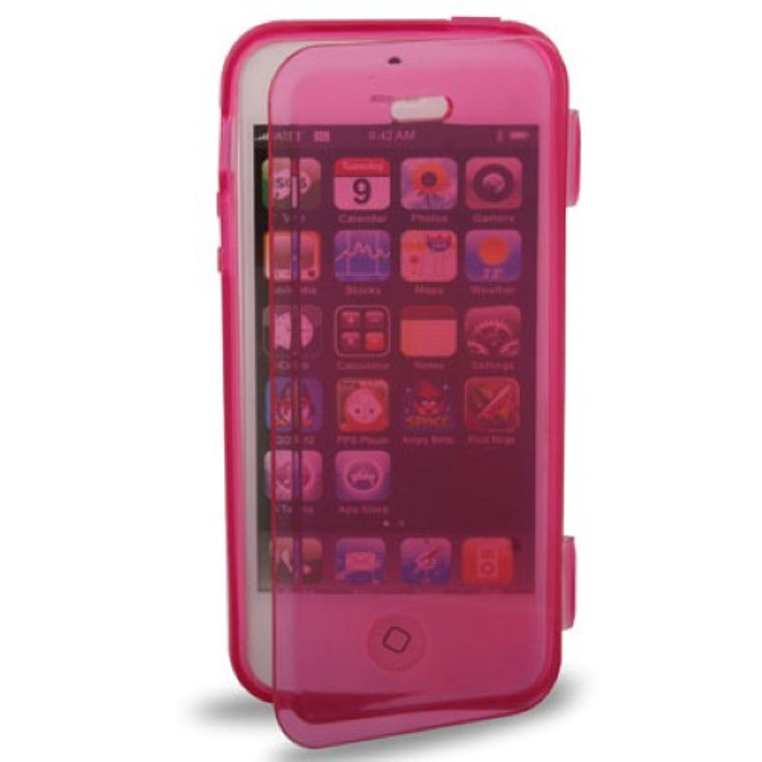 KÖNIG DESIGN Apple, Backcover, / iPhone SE, Rosa 5 5s Handyhülle, 