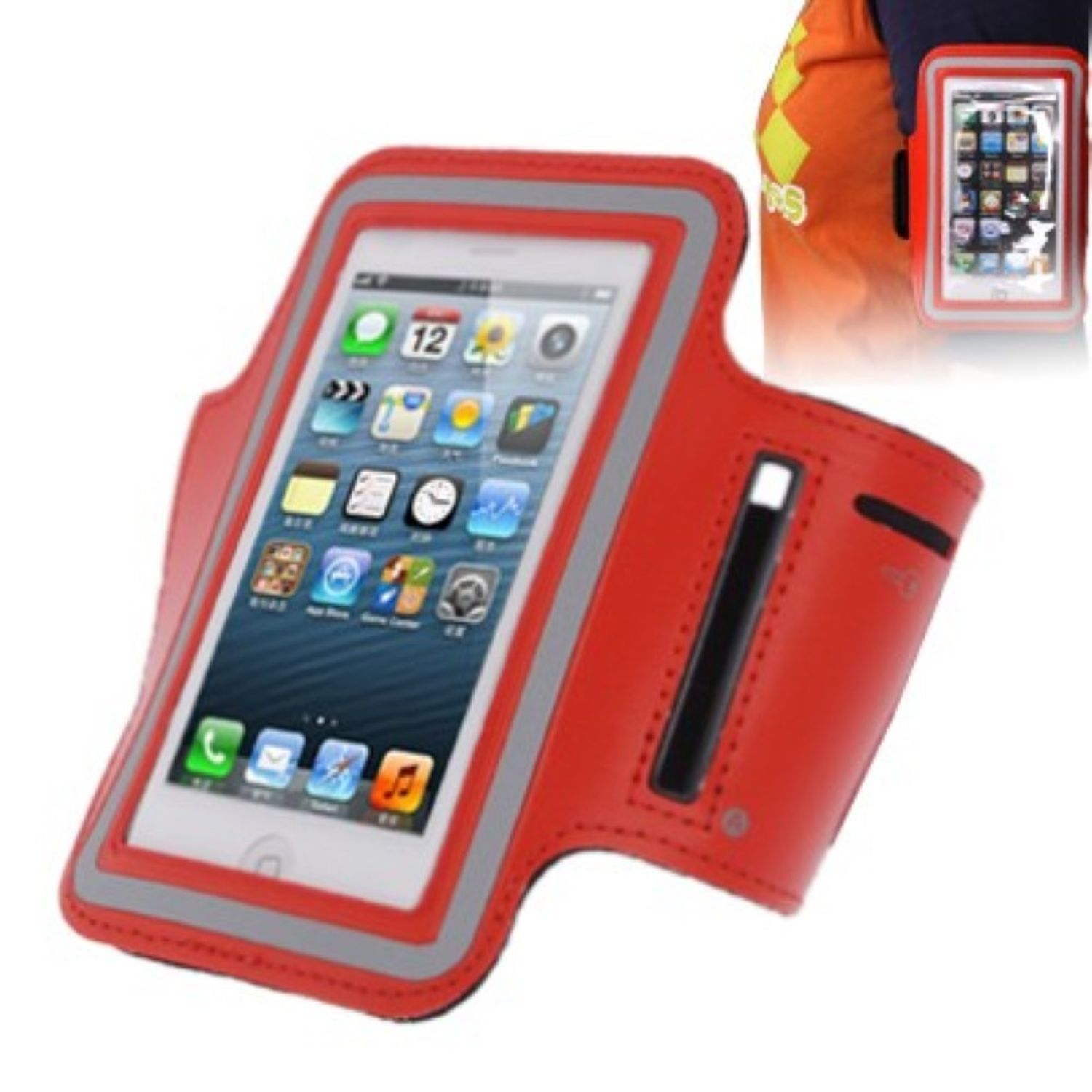 Apple, KÖNIG Handyhülle, DESIGN 5 / SE, 5s Rot iPhone Backcover, /