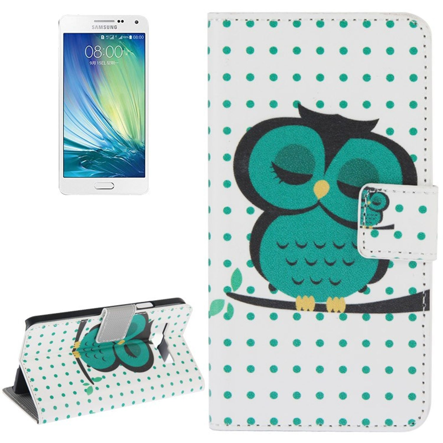 A3 (2015), Mehrfarbig Backcover, KÖNIG Samsung, Handyhülle, DESIGN Galaxy