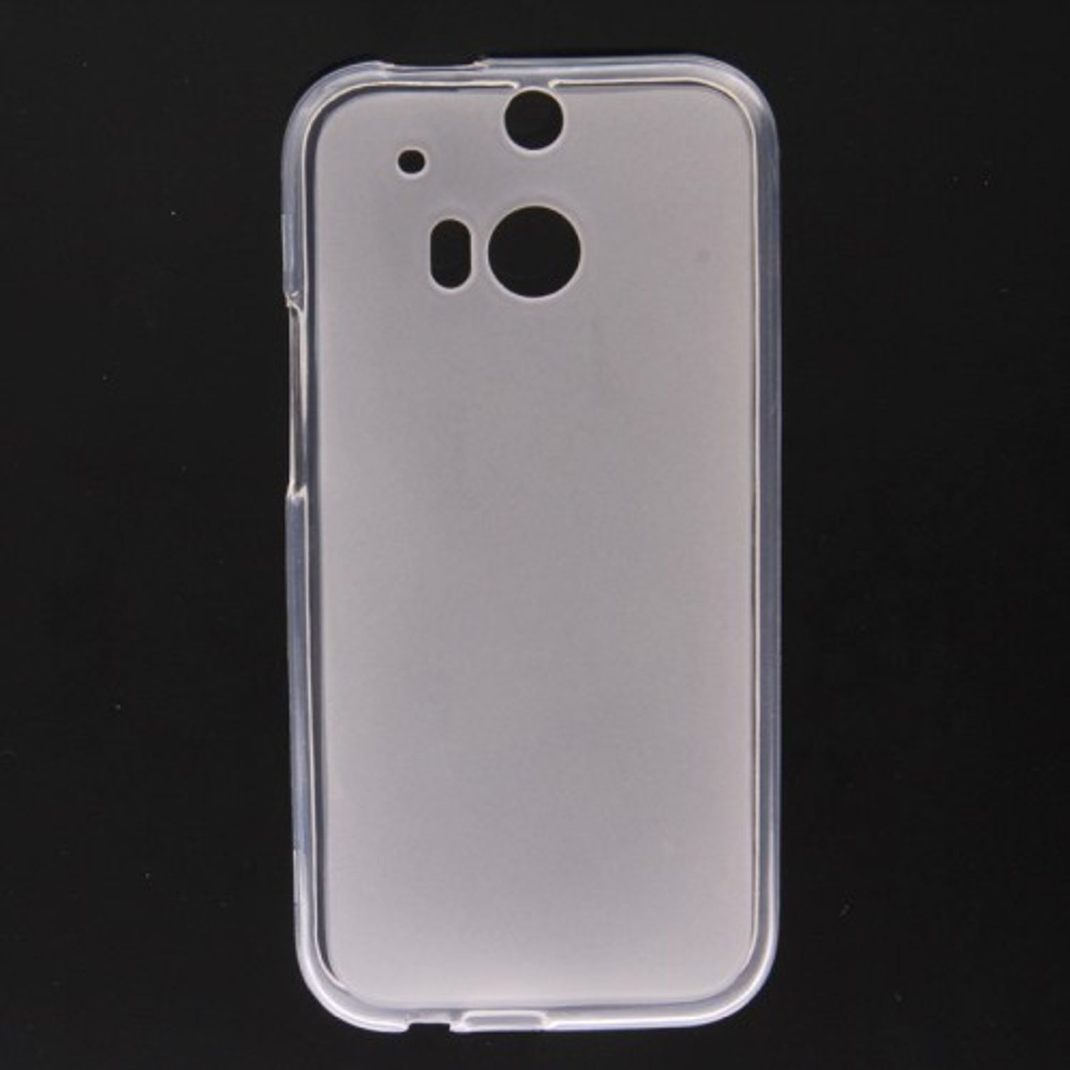 KÖNIG One Backcover, M8, DESIGN Transparent Handyhülle, HTC,