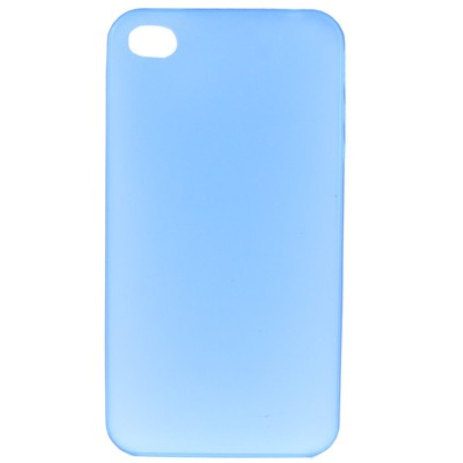 KÖNIG DESIGN Handyhülle, Backcover, iPhone Apple, 4 4s, Blau 