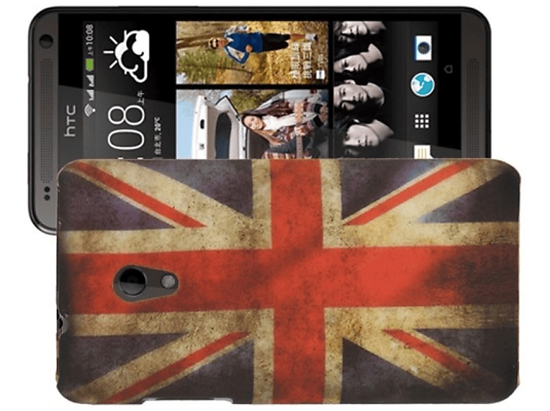 KÖNIG DESIGN Backcover, HTC, Desire Mehrfarbig Handyhülle, 700