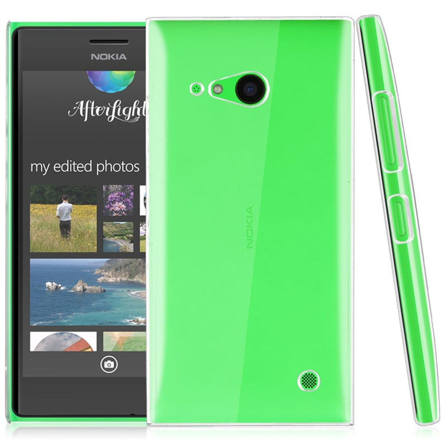 KÖNIG DESIGN Handyhülle, 730, Transparent Lumia Nokia, Backcover