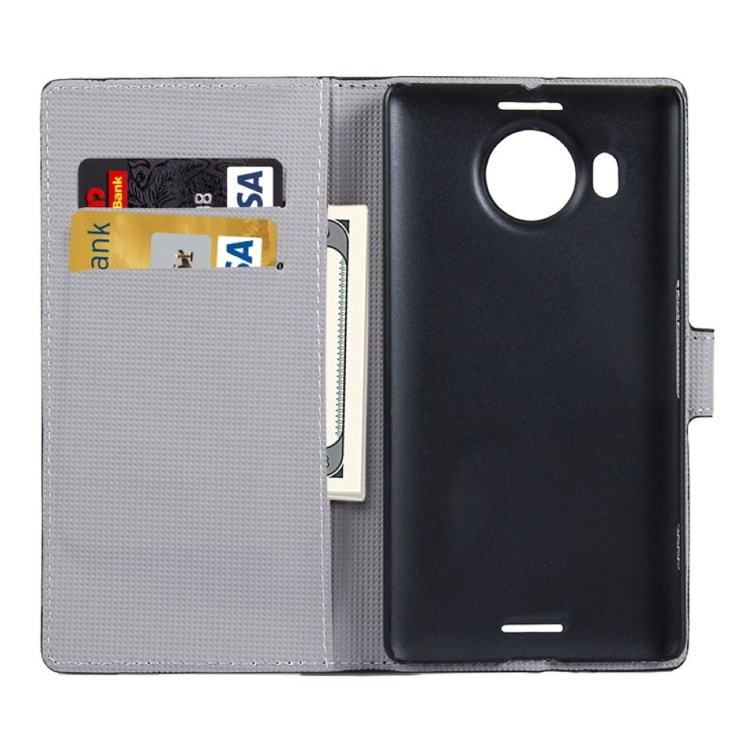 Handyhülle, Lumia KÖNIG Mehrfarbig Microsoft, 950 DESIGN Backcover, XL,