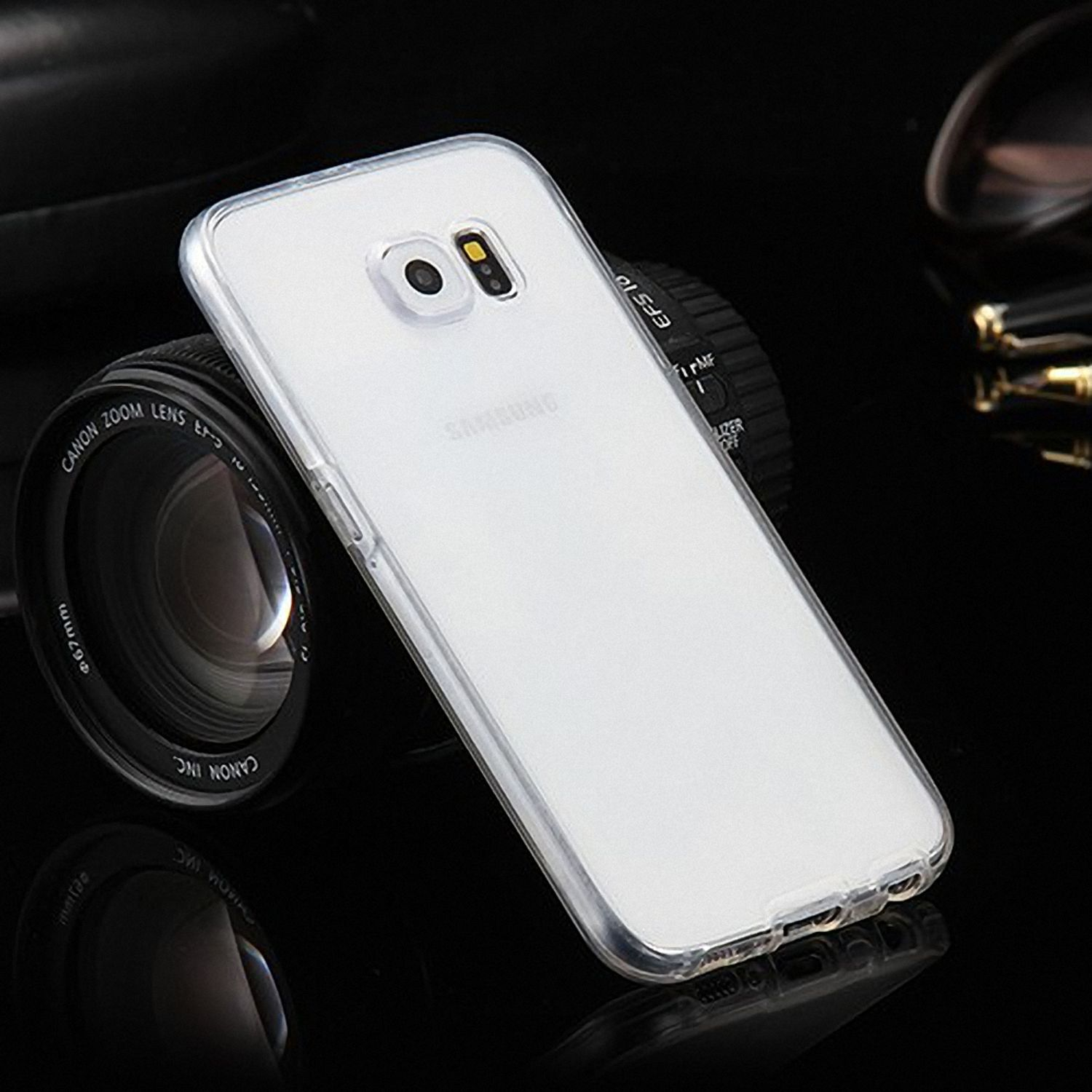 Backcover, Samsung, Galaxy A5 KÖNIG Transparent DESIGN (2015), Handyhülle,
