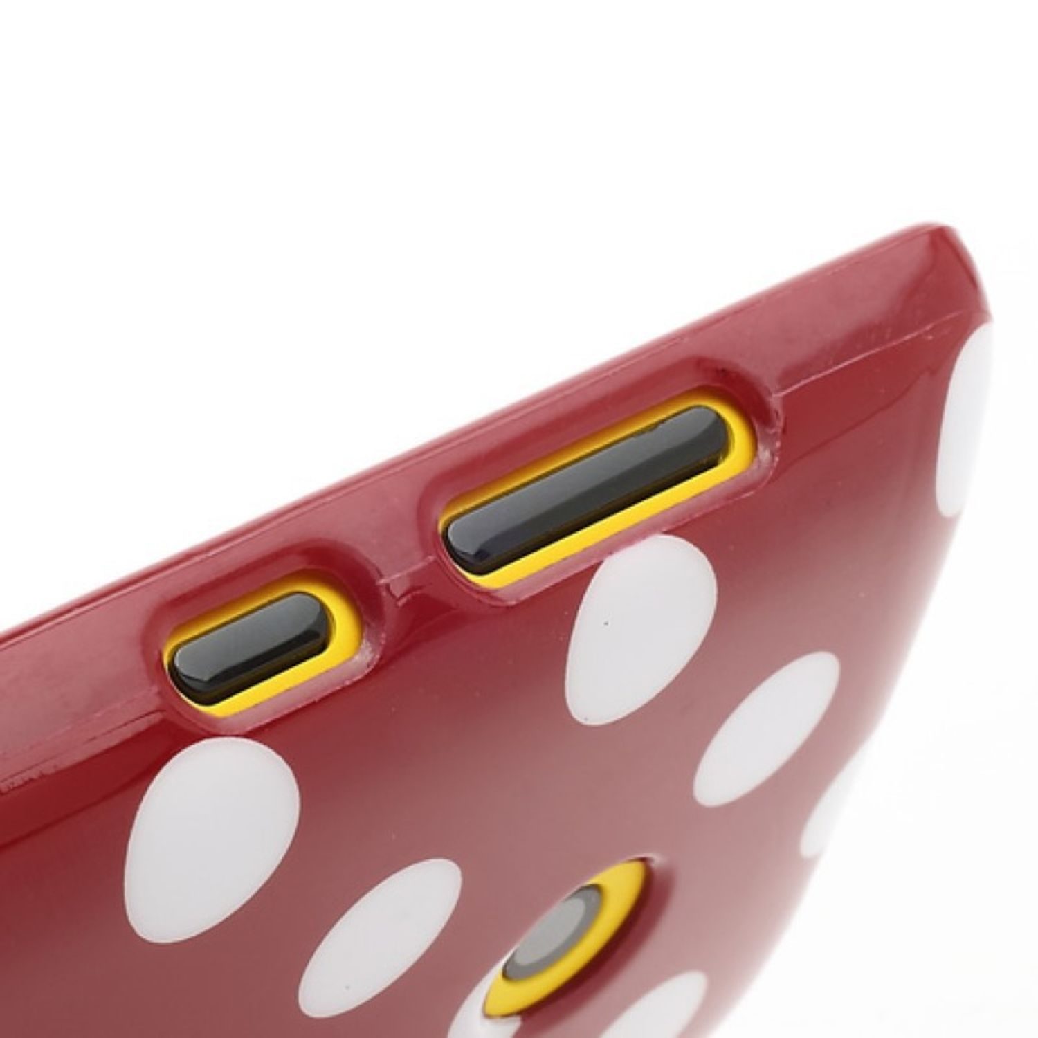 KÖNIG DESIGN Handyhülle, Backcover, Nokia, 520, Rot Lumia