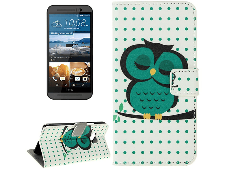 Mehrfarbig DESIGN Handyhülle, HTC, Backcover, One KÖNIG M9,