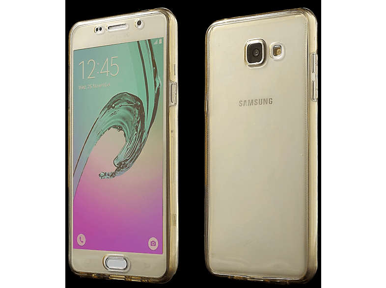 KÖNIG DESIGN Backcover, Galaxy Samsung, Handyhülle, A5 (2016), Transparent