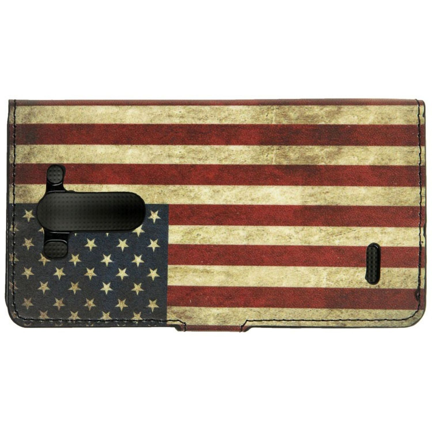 Handyhülle mit amerikanischem Flaggen-Design.