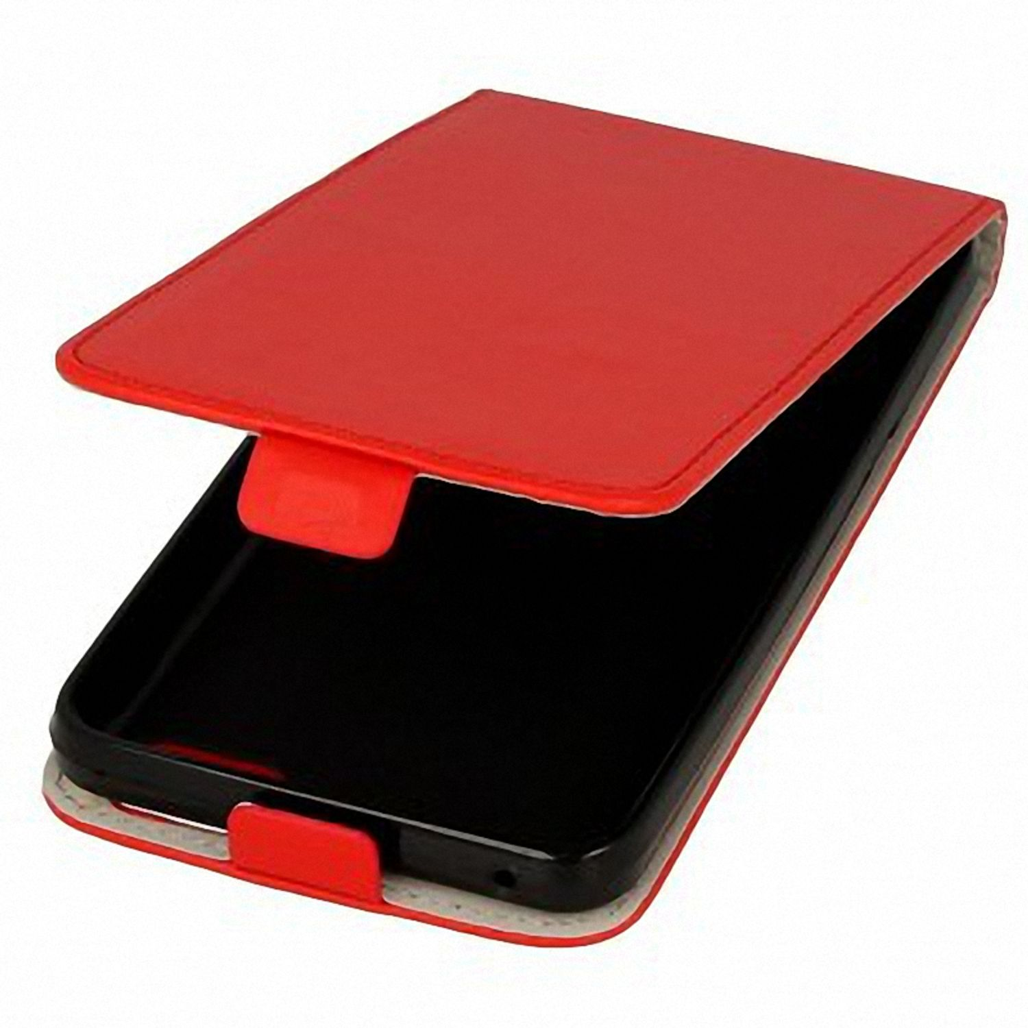 KÖNIG DESIGN Handyhülle, Rot Huawei, P8, Backcover