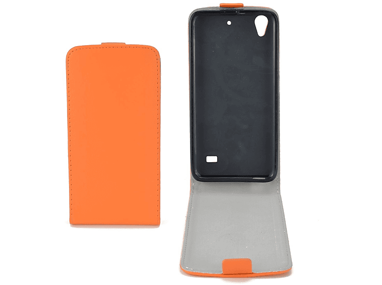 KÖNIG DESIGN Handyhülle, Backcover, Huawei, Ascend G620s, Orange | Backcover