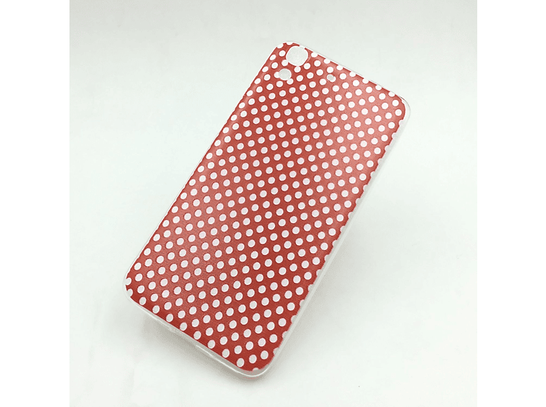 Huawei, KÖNIG Handyhülle, DESIGN Y6, Backcover, Rot