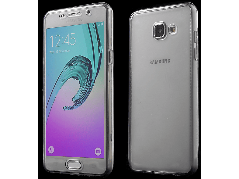 KÖNIG DESIGN Handyhülle, Backcover, Samsung, (2016), Transparent Galaxy A5