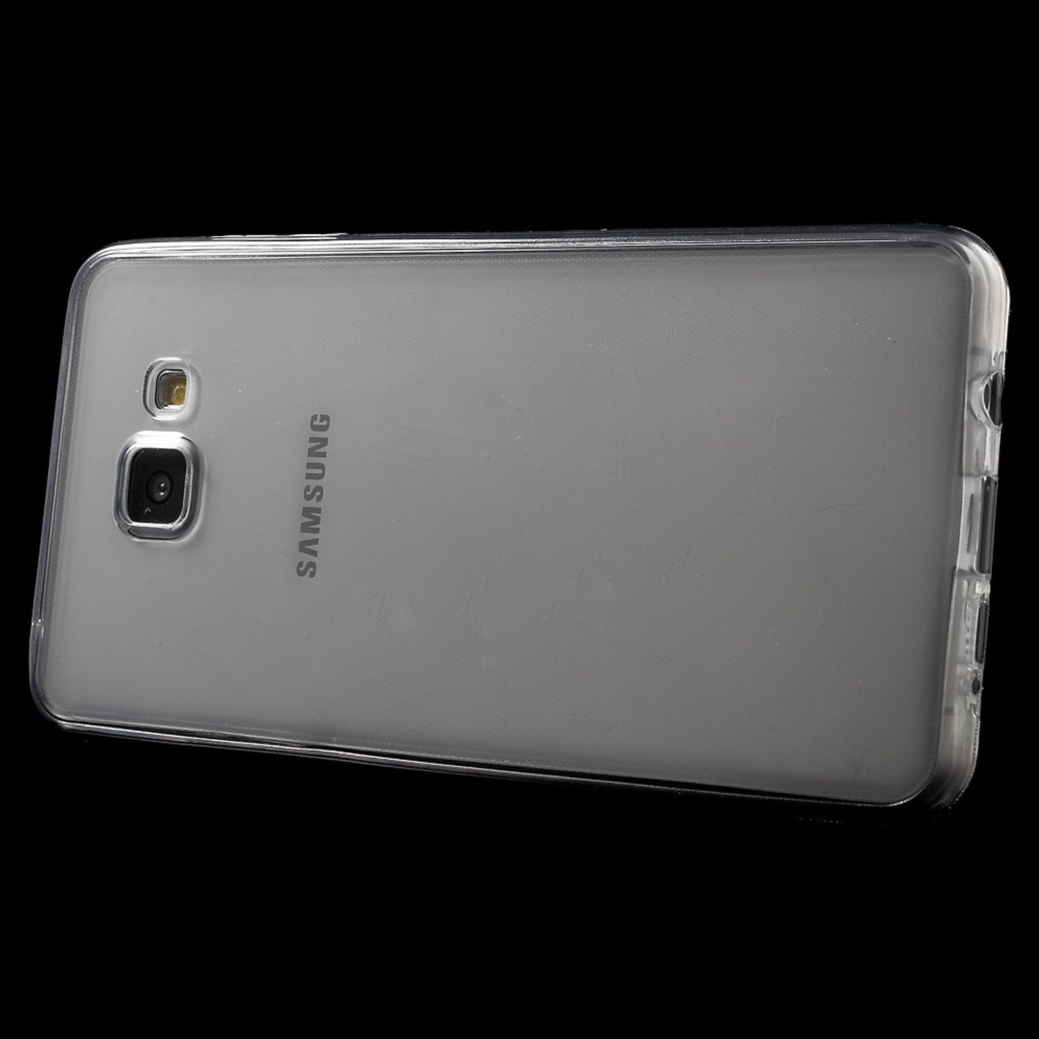 KÖNIG (2016), Backcover, Transparent Samsung, A3 Handyhülle, Galaxy DESIGN