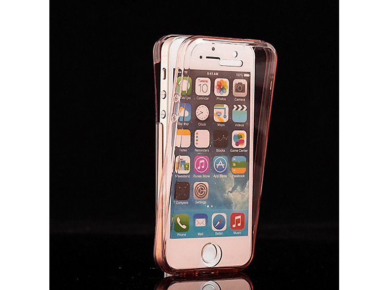 5s Handyhülle, KÖNIG Apple, iPhone 5 DESIGN / Backcover, / Transparent SE,