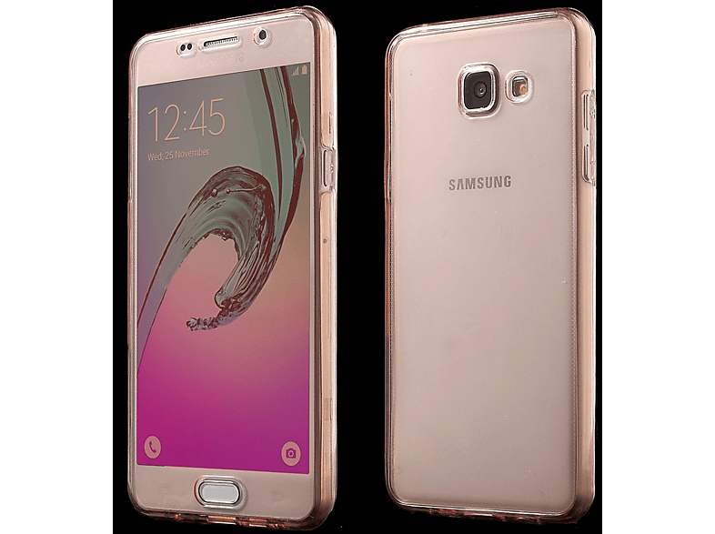 KÖNIG DESIGN Handyhülle, A5 Transparent Samsung, (2016), Galaxy Backcover