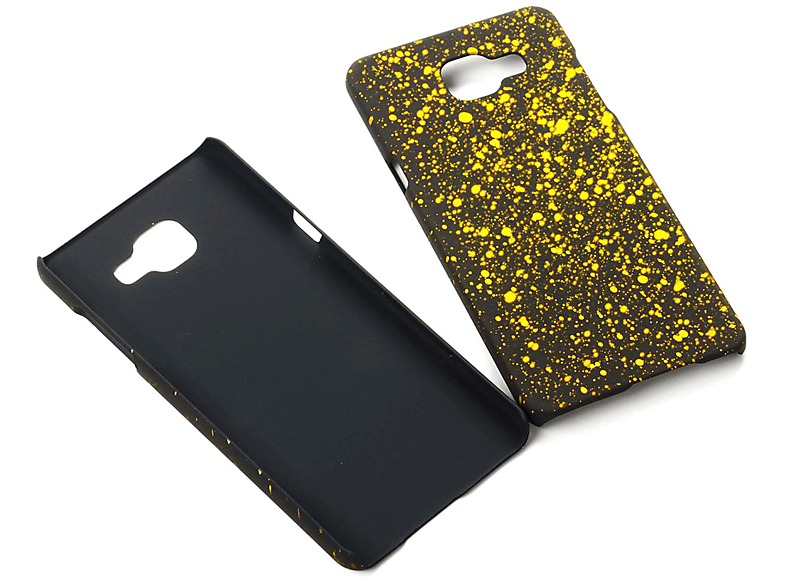 KÖNIG DESIGN Handyhülle, Backcover, Samsung, (2016), Galaxy A5 Schwarz