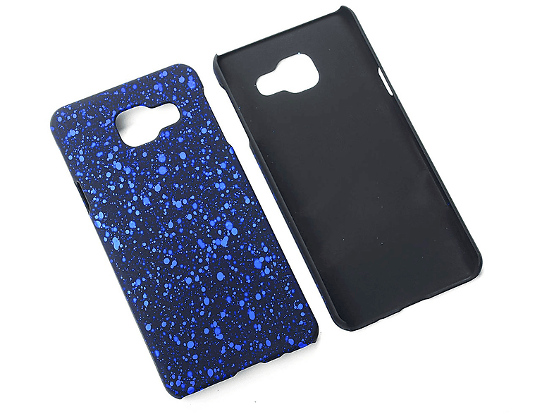 Samsung, Schwarz KÖNIG A3 (2016), Backcover, Galaxy Handyhülle, DESIGN