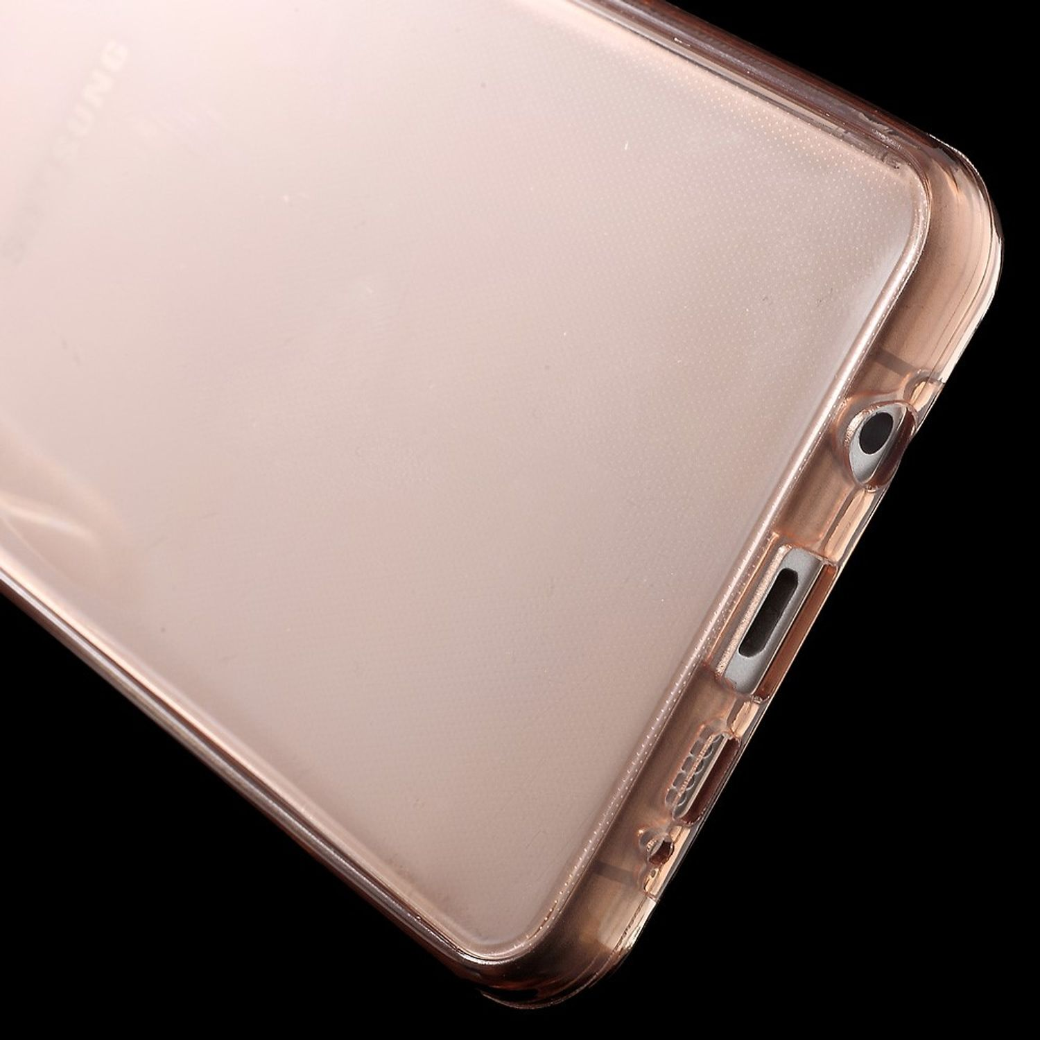 KÖNIG DESIGN Handyhülle, Backcover, Samsung, (2016), Galaxy Transparent A5
