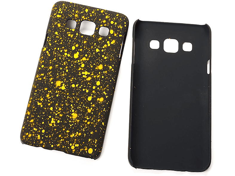 KÖNIG DESIGN Handyhülle, Backcover, Samsung, Galaxy A3 (2015), Schwarz