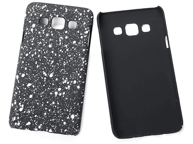 KÖNIG DESIGN Handyhülle, Backcover, Samsung, Galaxy A3 (2015), Schwarz | Backcover