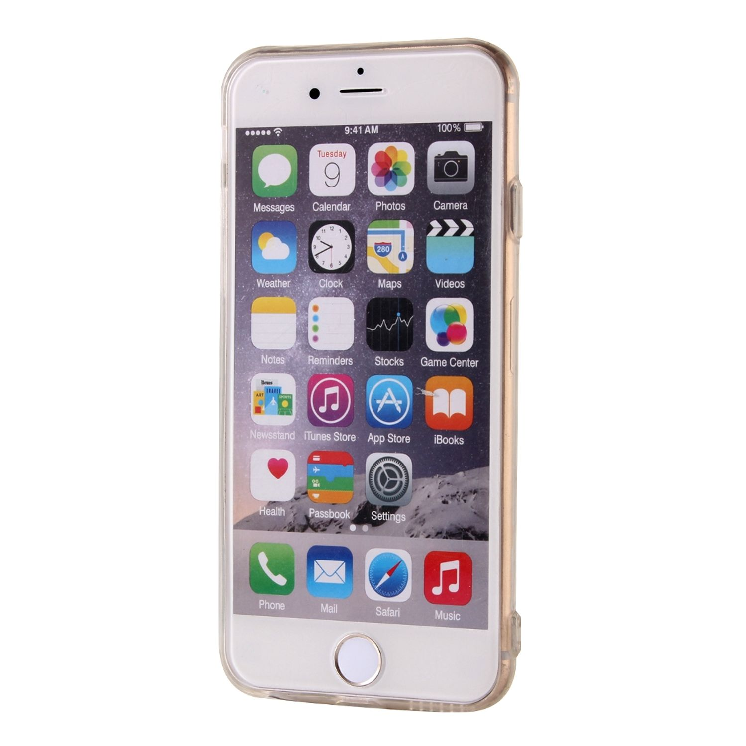 6s, KÖNIG iPhone Backcover, / DESIGN 6 Apple, Gold Handyhülle,