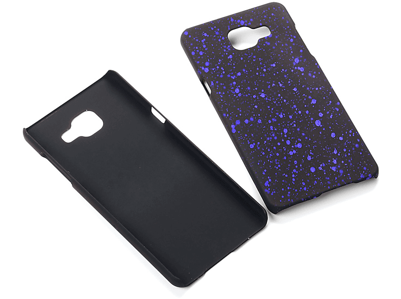 Samsung, Backcover, Schwarz A5 DESIGN Galaxy KÖNIG (2016), Handyhülle,
