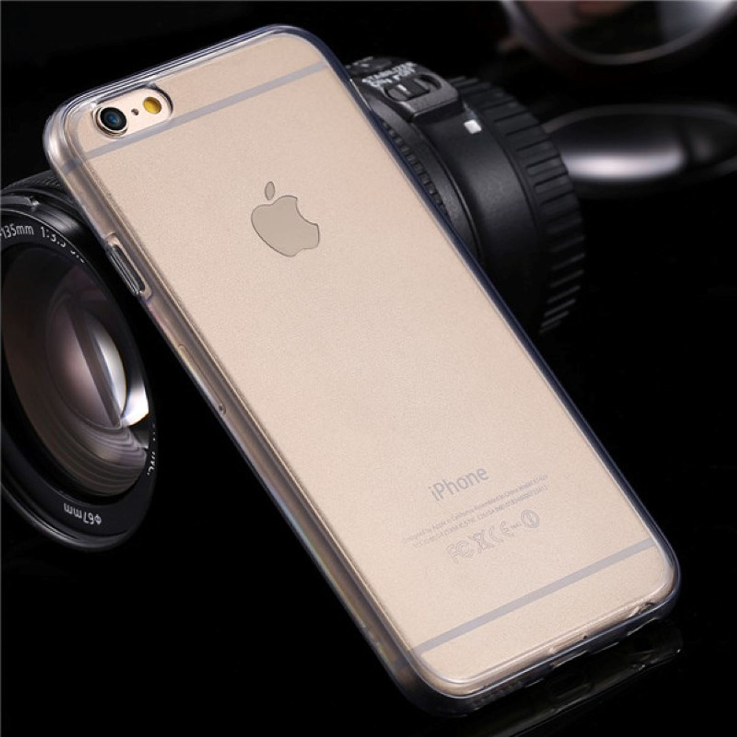 iPhone 6 Apple, Handyhülle, KÖNIG / 6s, Transparent Backcover, DESIGN