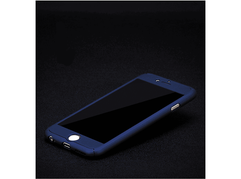 KÖNIG DESIGN Handyhülle, Backcover, Apple, iPhone 8 Plus, Blau