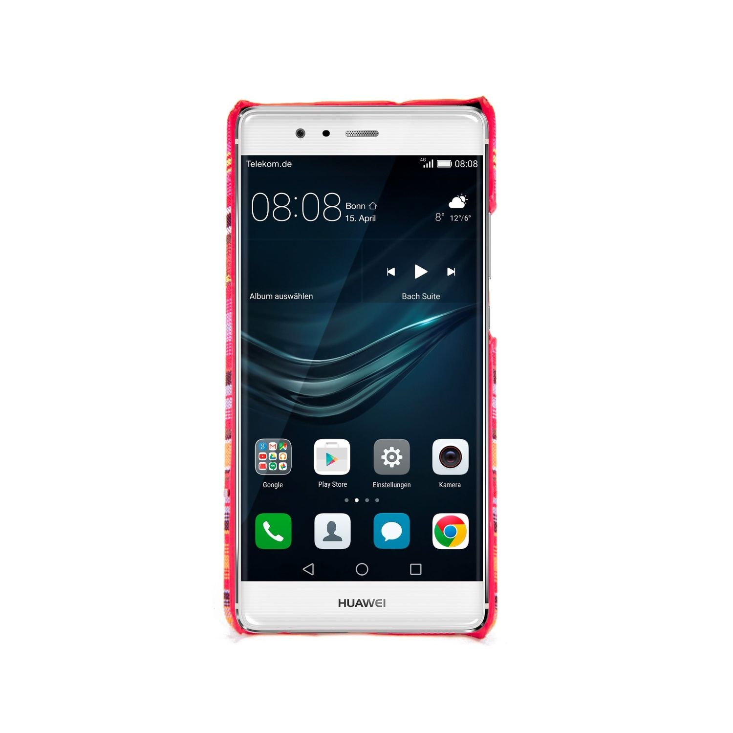 Huawei, P9 Handyhülle, DESIGN Mehrfarbig KÖNIG Backcover, Lite,