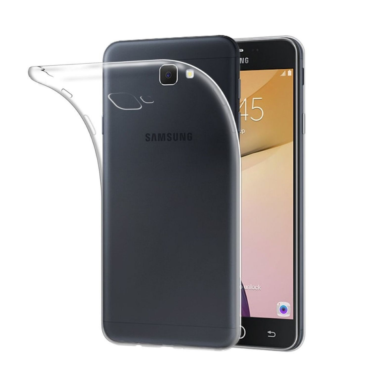 A5 Dünn DESIGN Backcover, Transparent Handyhülle Samsung, Ultra Galaxy KÖNIG (2017), Bumper,
