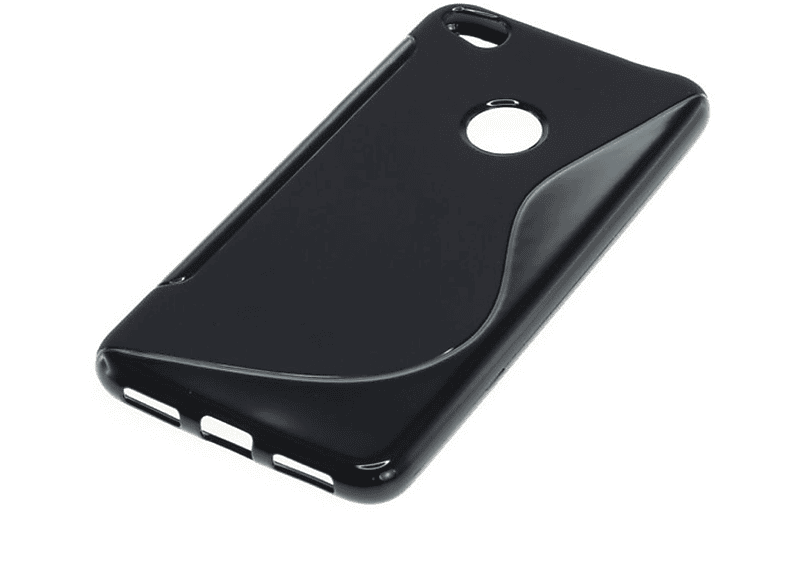 Handyhülle, 2017, Huawei, P8 KÖNIG Lite DESIGN Schwarz Backcover,