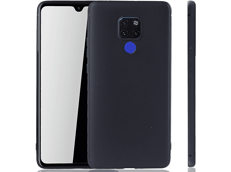 KÖNIG DESIGN Handyhülle, Backcover, Huawei, 20, Schwarz Mate