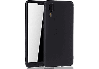 KÖNIG DESIGN Handyhülle, Backcover, Huawei, P20, Schwarz