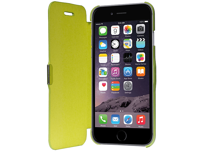 KÖNIG DESIGN Handyhülle, Backcover, Apple, iPhone 6 / 6s, Grün