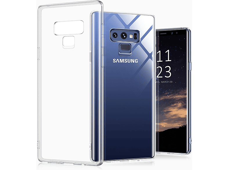 KÖNIG DESIGN Samsung, Transparent Galaxy Ultra Note Bumper, Backcover, 9, Dünn Handyhülle