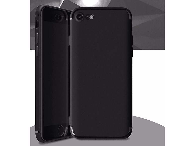DESIGN 8 Schwarz Plus, iPhone Handyhülle, Apple, KÖNIG Backcover,