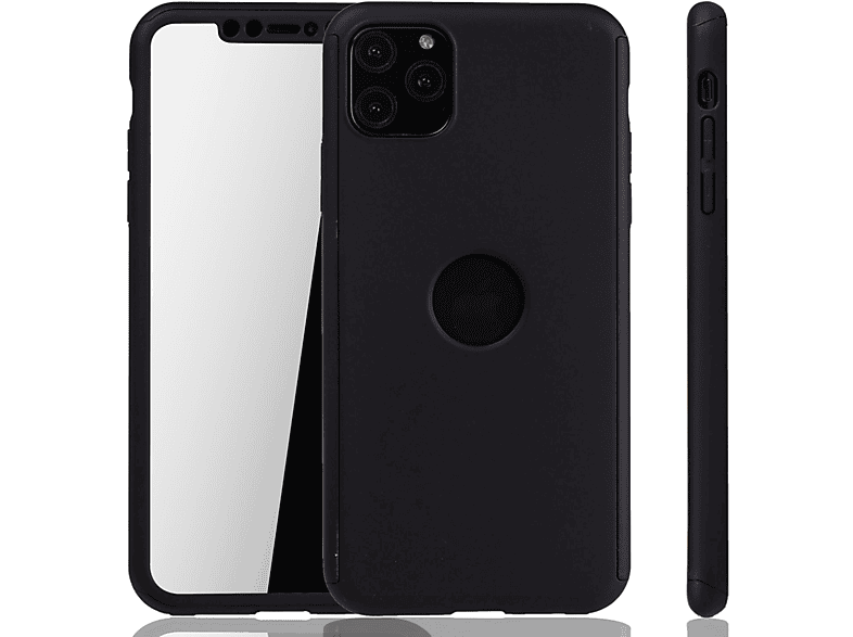 KÖNIG DESIGN Handyhülle 360 Grad Schutz, Full Cover, Apple, iPhone 11 Pro, Schwarz