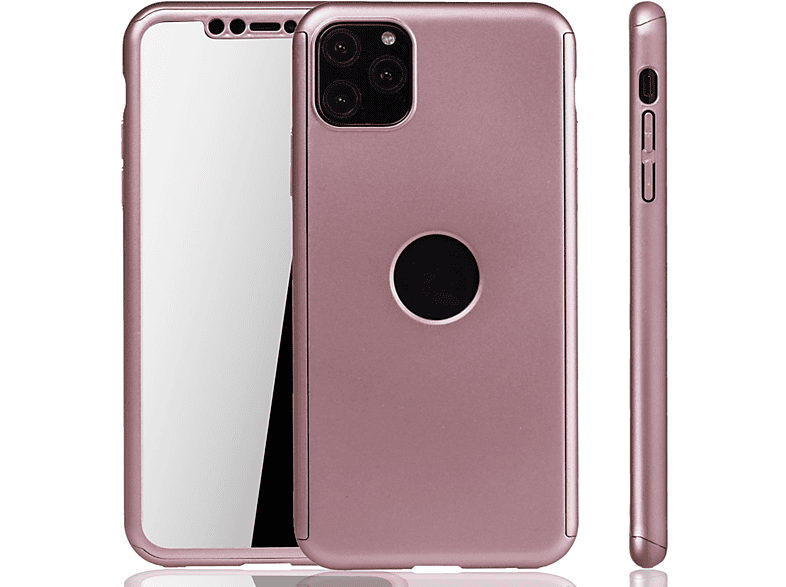 KÖNIG DESIGN Handyhülle 360 Grad Schutz, Full Cover, Apple, iPhone 11 Pro Max, Rosa