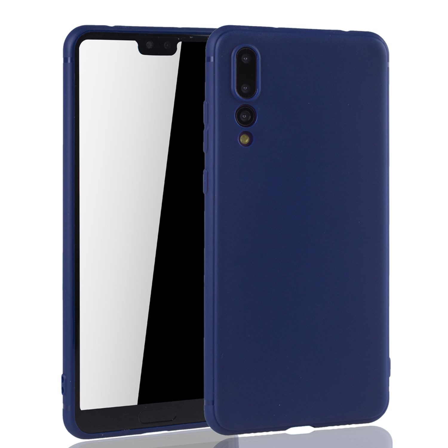 KNIG DESIGN Handyhlle, Backcover, Huawei, P20 Pro, Blau