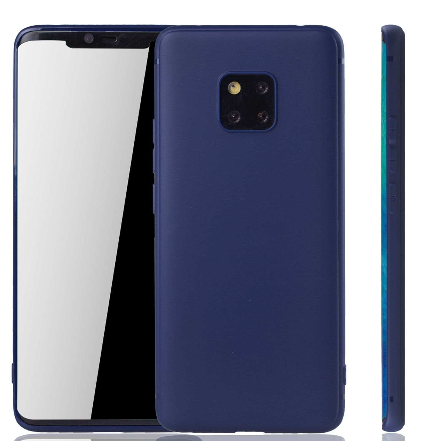 KÖNIG DESIGN Handyhülle, Backcover, Huawei, Mate Blau Pro, 20